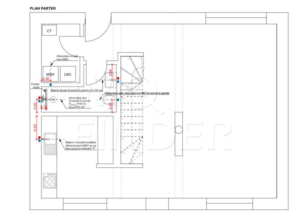 Casă superfinisată şi utilată, 4 camere, 120 mp, Europa - Poză 11
