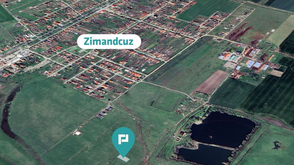 Loc de casă de 1.000mp în Zimandcuz cu PUZ aprobat - Poză 1