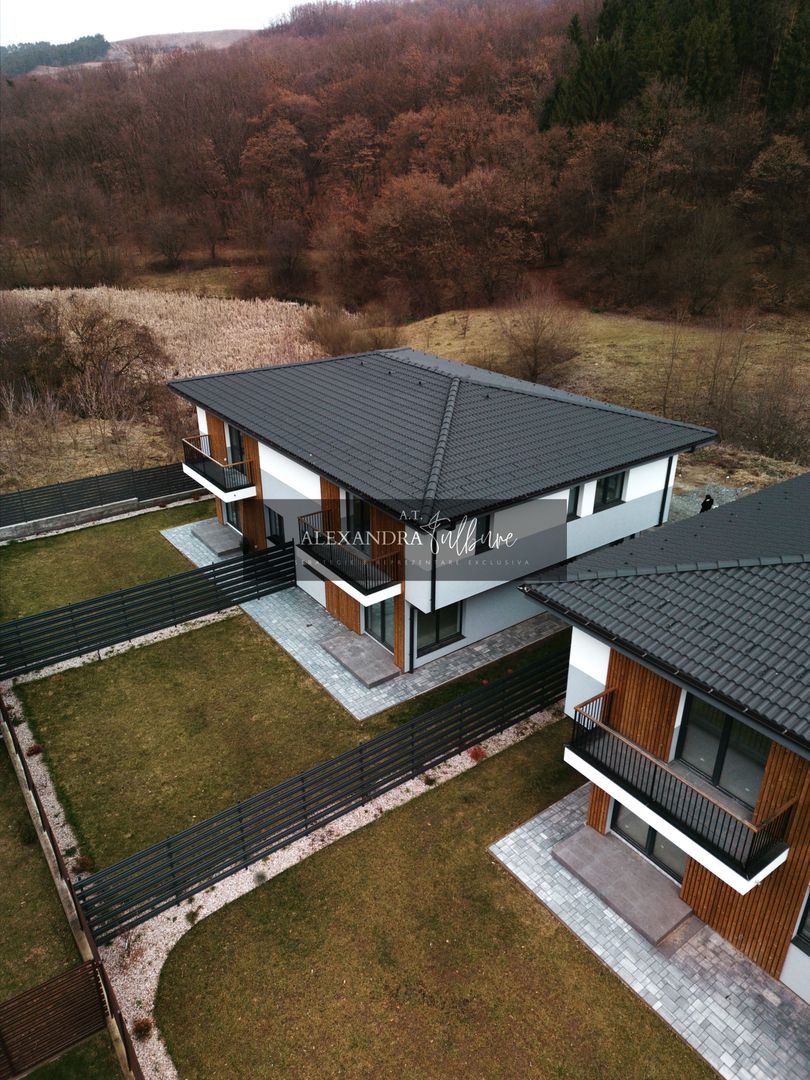 Duplex 4 camere | 120 mp utili | 180 mp curte | P+ET+POD | Floresti - Poză 41