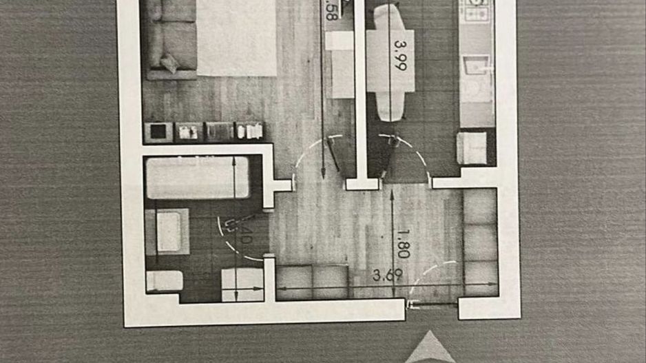 GARSONIERA THEODOR PALLADY, BUCATARIE INCHISA, CENTRALA, COMISION 0% - Poză 7