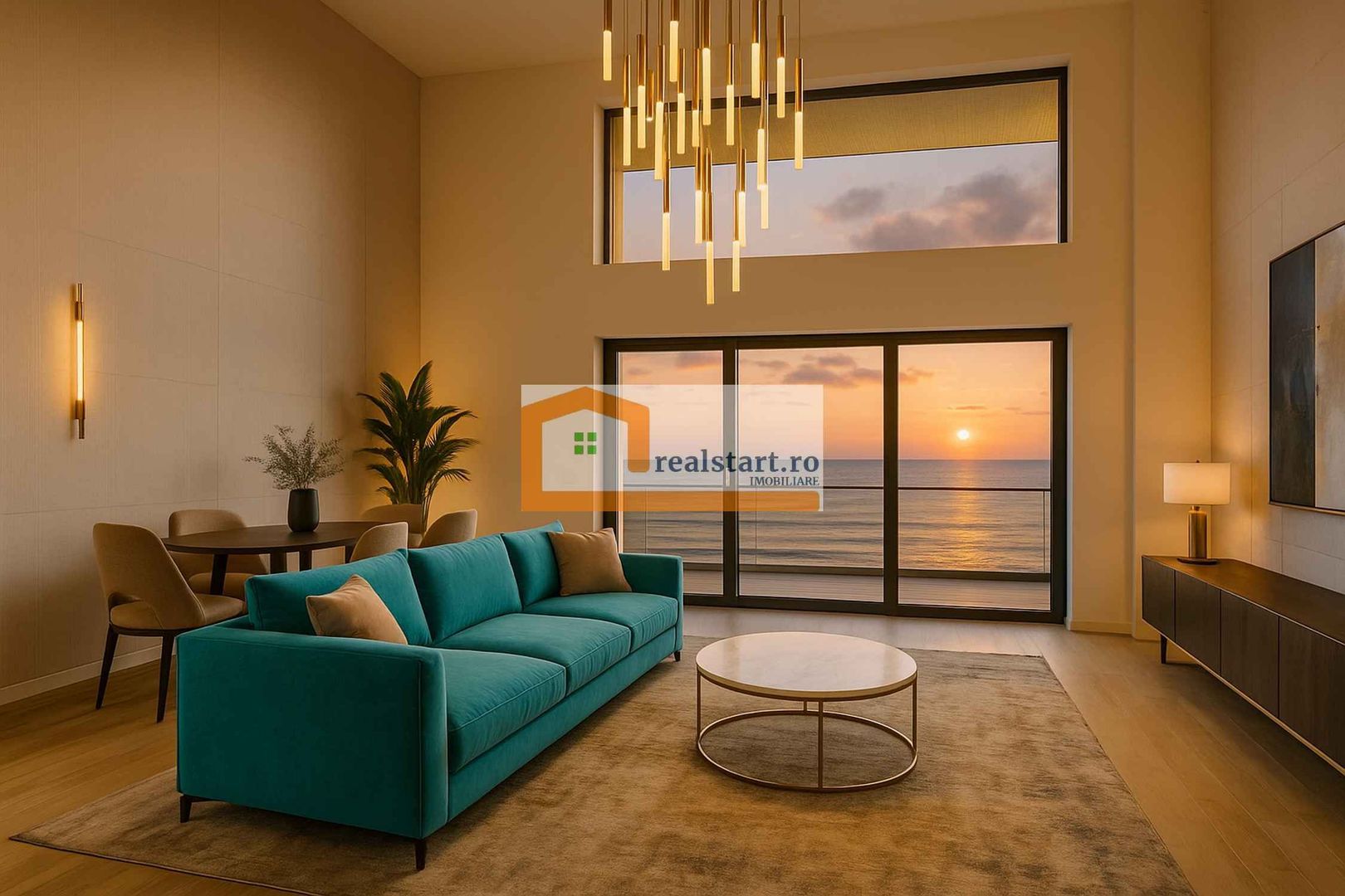 Vedere directa la Mare, Prima linie, Penthouse tip Duplex, bloc Boutique - Poză 4