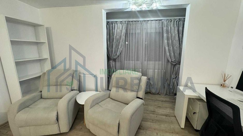 Apartament 1 camera, semidecomandat, 37 mp, etaj 1, zona ultracentrala Iasi, disponibil imediat - Poză 3