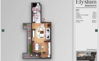STUDIO - OBOR, CENTRALA PROPRIE, BLOC NOU, NEGOCIABL - Poză 3