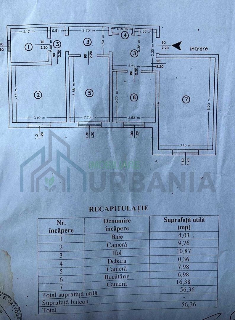 Apartament 3 camere decomandat, strada Neculau - Petru Poni, Iași - Poză 1