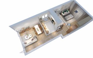 Apartament 2 camere, mobilat, aer conditionat (NCL-41D-Mi-ap.1) - Poză 10