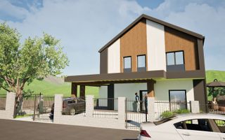 Casă single modernă, eficientă energetic și curte generoasă - Poză 10