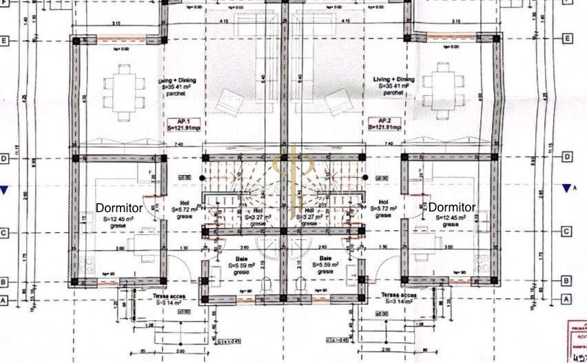 Duplex 5 camere + dressing| 122 mp utili - 200 mp teren| Giroc - Poză 4