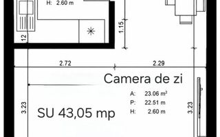Apartamente cu o camera/40-44 mp/IMOBIL NZEB/TVA INCLUS. - Poză 5