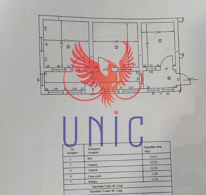 Casa cu teren de 3300mp , Gura Vaii! - Schiță 7