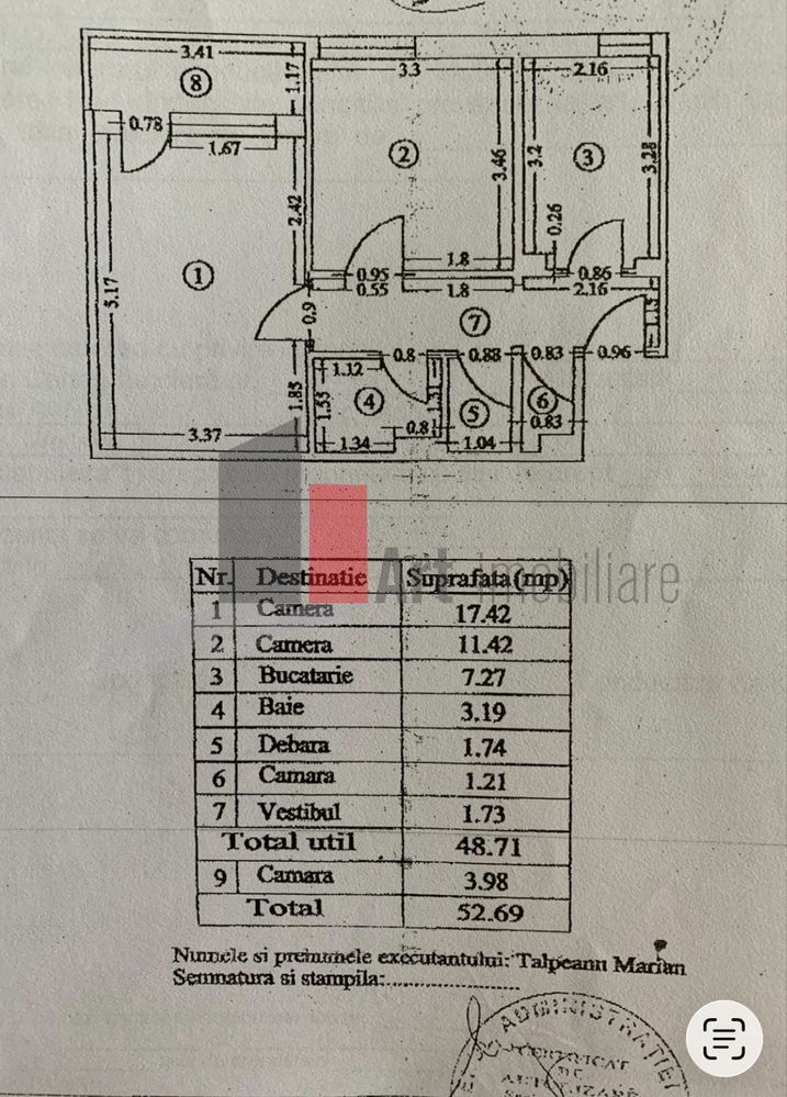 Apartament 2 camere decomandat 3 min. Metrou N. Grigorescu - Poză 6