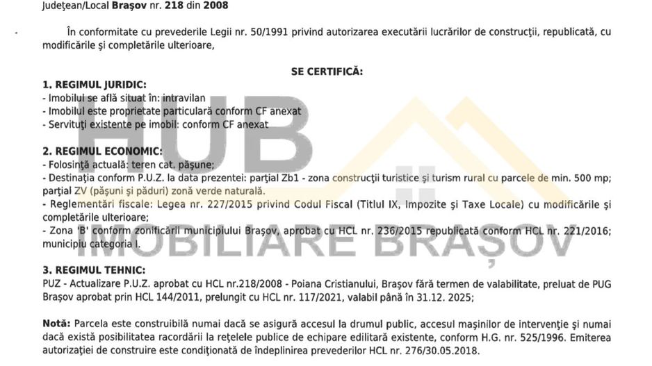 Oportunitate Investitie | Teren cu PUZ | Poiana Aviatorilor | 4.888mp - Poză 9
