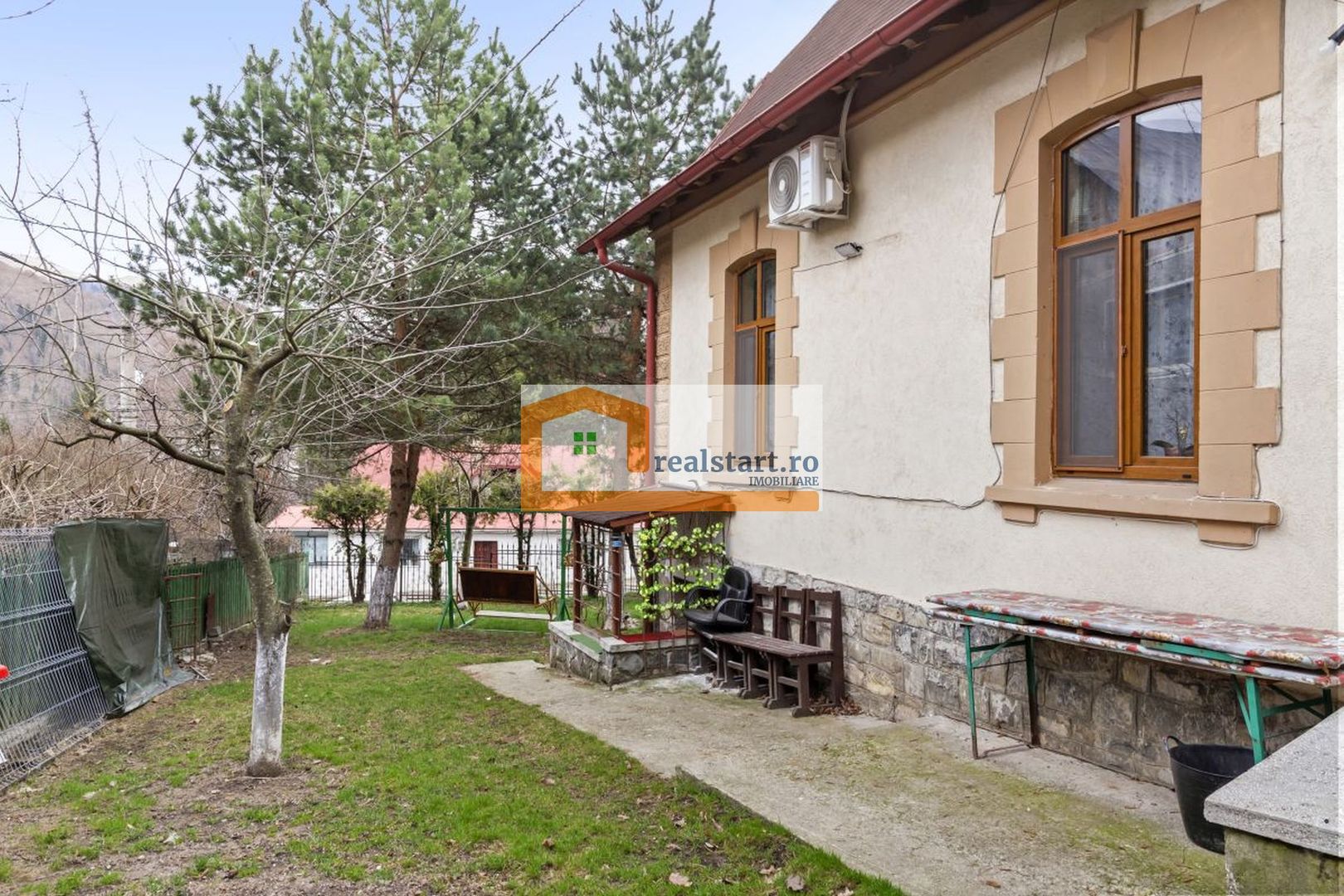 Investitie Sinaia, teren 1000 mp cu expunere Solara, D-30ml, vila interbelica - Poză 8