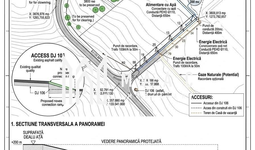 Teren extravilan agricol 3.800 mp | Bungard | 3 căi de acces - Poză 4