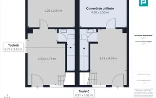 Două duplexuri cu 6 camere, 114mp, zona Confecții - Poză 26