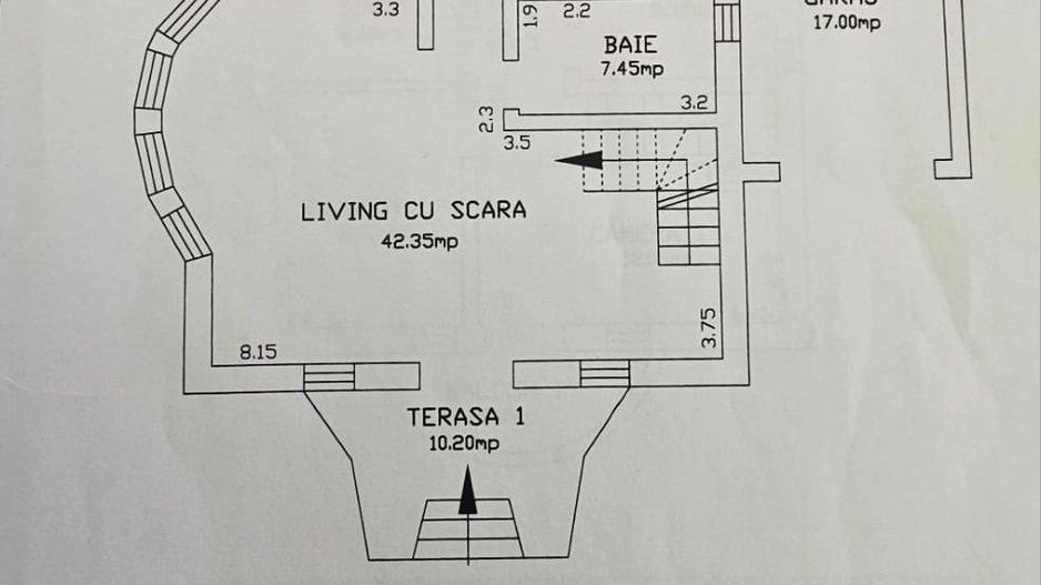 Casa moderna, individuala cu Garaj - Sura Mare - Schiță 33