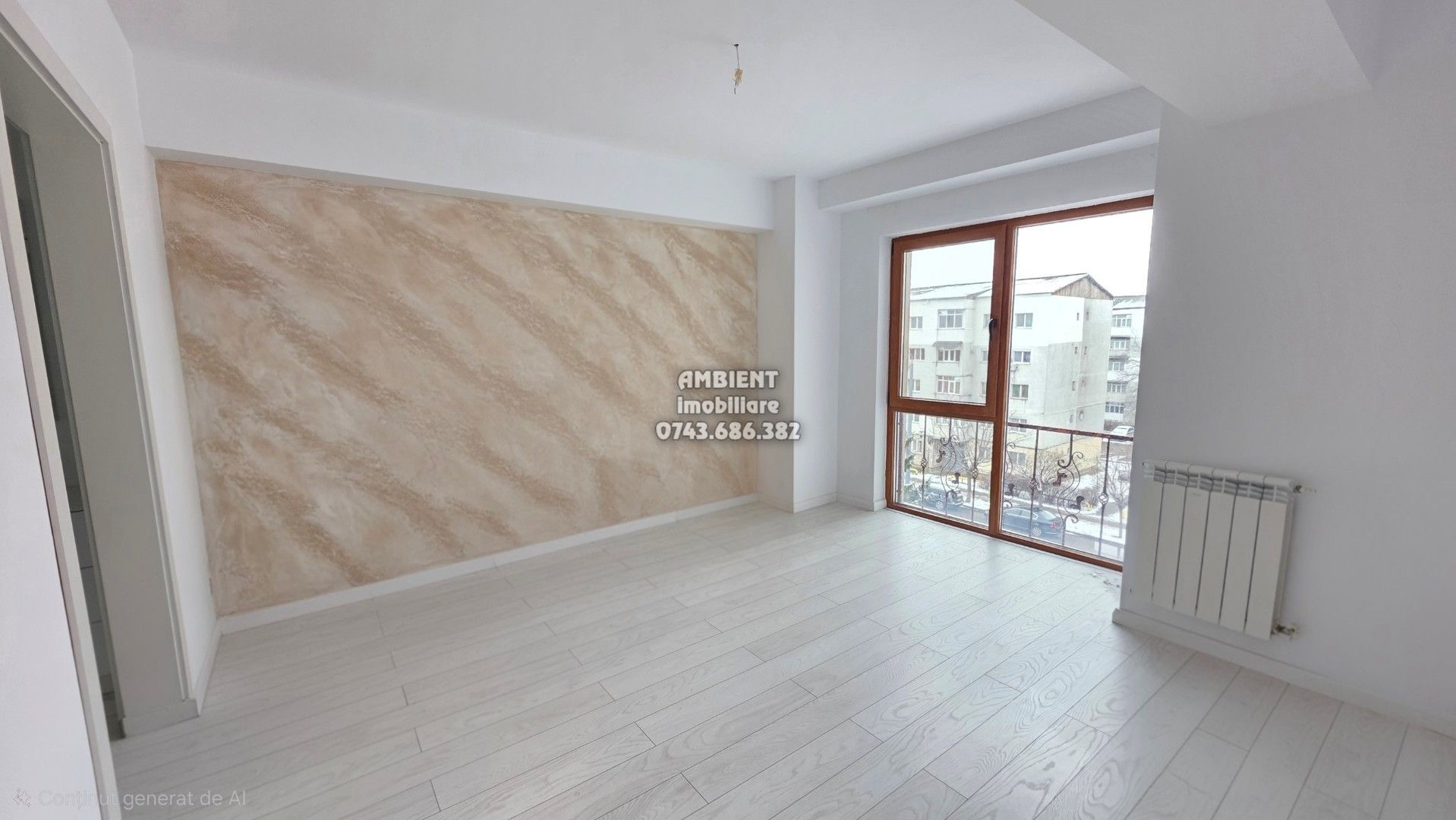 Apartament cu 2 camere, 90 mp, etaj 3, bloc NOU,  zona GARA; - Poză 6