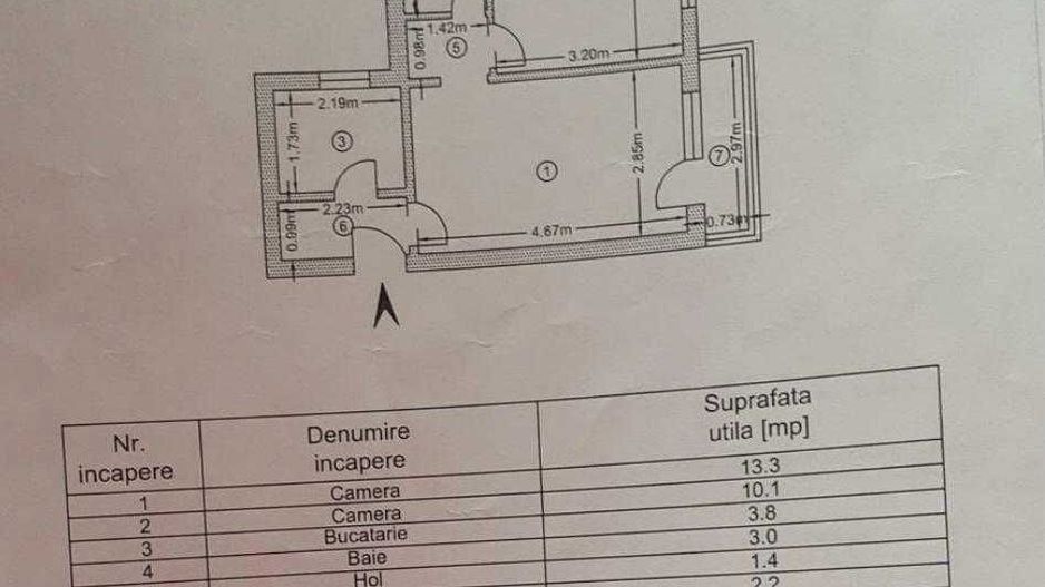 Apartament cu 2 camere, Micro39A - Poză 10
