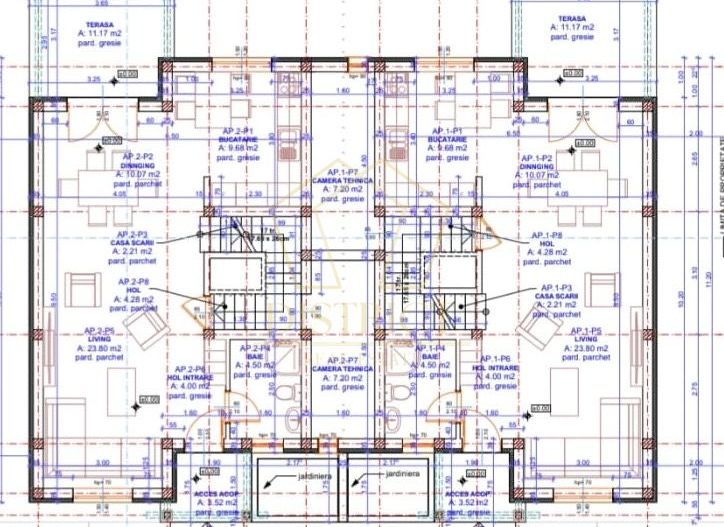 Duplex cu 4 camere despărțit prin camera tehnica | Mosnita Noua - Poză 14