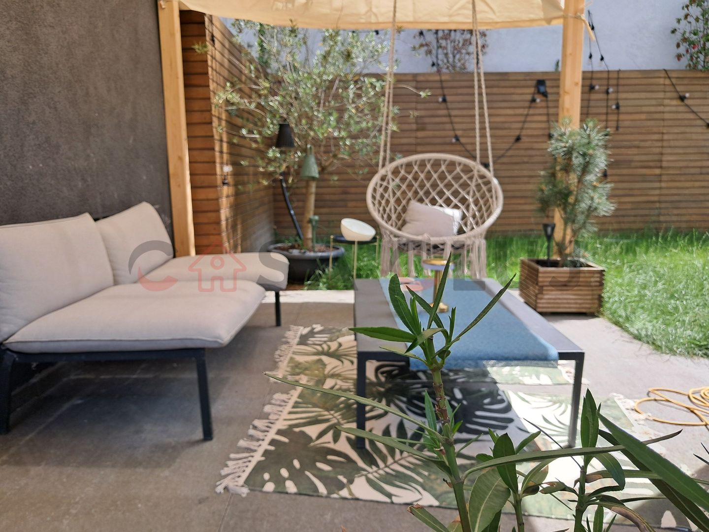 Apartament pe 2 nivele la vilă + Curte, Piscină, Saună și garaj, Gruia!! - Poză 11