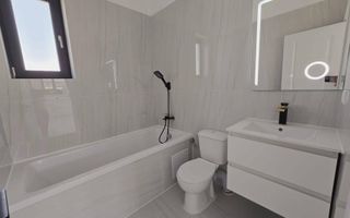Casa parter- 4 camere- 2 bai- beci- 800m de autobuz scoala gradinita - Poză 5