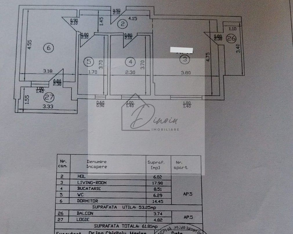 Apartament 2 camere Dobroiesti ilfov I Mobilat Utilat I loc parcare - Poză 3