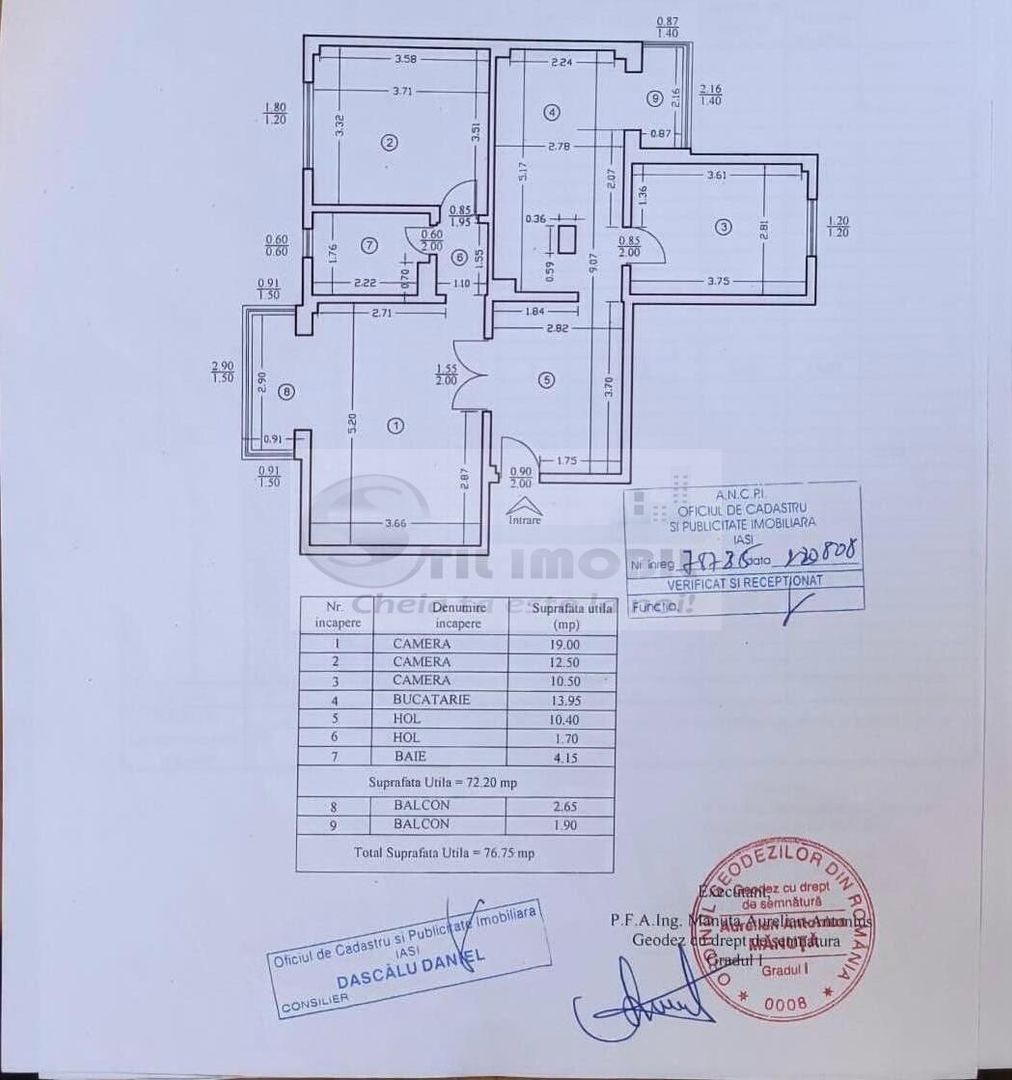 Apartament 3 camere, Poitiers ,mobilat si utilat ,fara risc, 125000 € - Poză 20