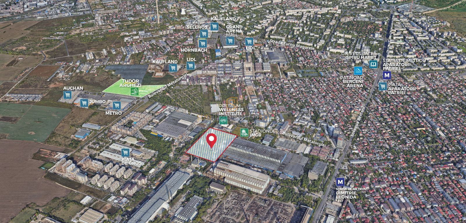 Oportunitate investitie – Teren 50.561 mp, pozitie premium, Sector 4 - Poză 3