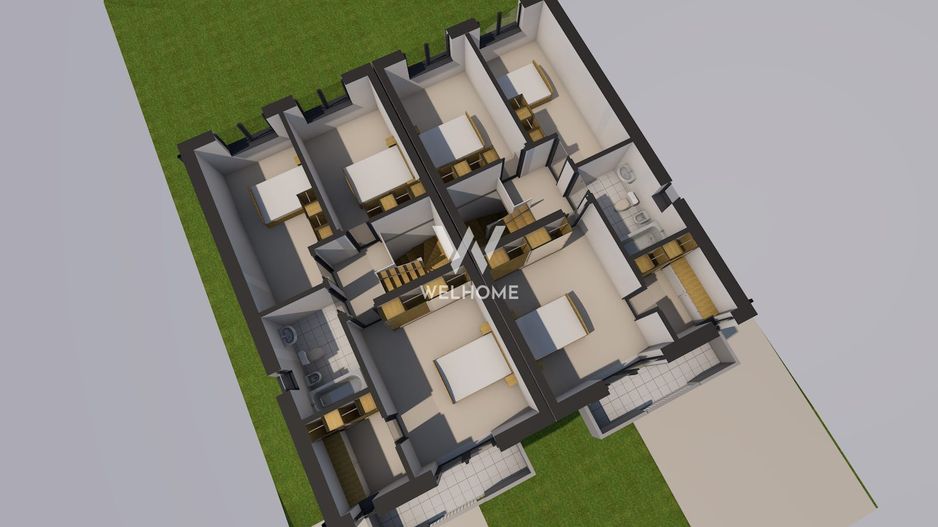 Duplex modern si calitativ cu curte generoasa - Cisnadie - Sibiu - Poză 7