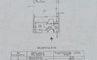 GARSONIERA RENOVATA | MOBILATA SI UTILATA MODERN | DRUMUL TABEREI - Poză 11