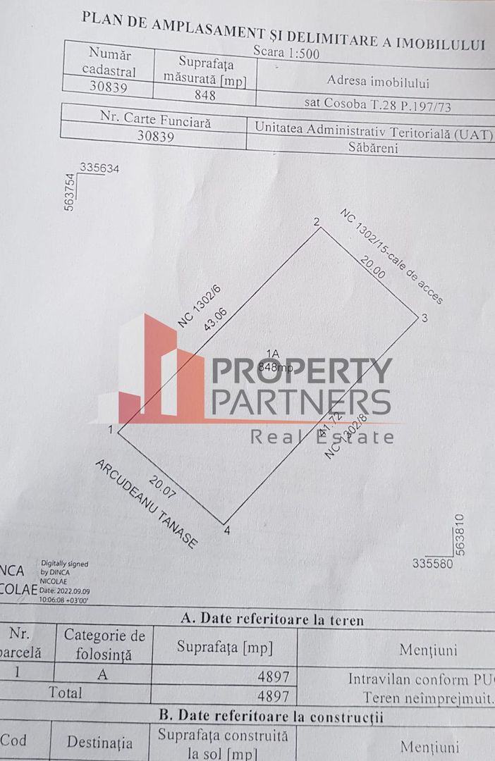 Teren Intravilan Cosoba - Poză 2
