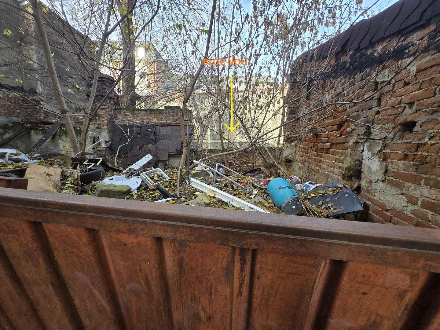 Constructie Ruina 42 mp pe strada Orzari colt Agricultori teren 90mp - Poză 4