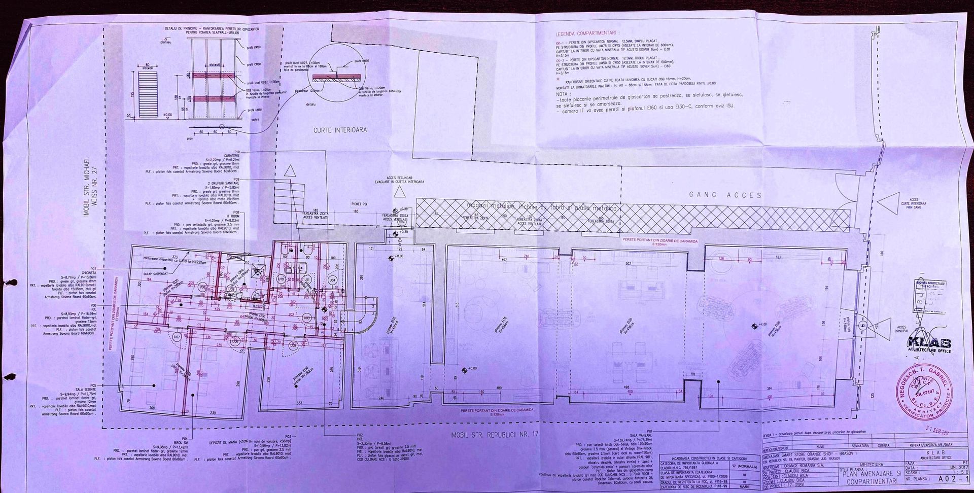 Spatiu cu suprafata de 216mp,Brasov-Republicii - Poză 3