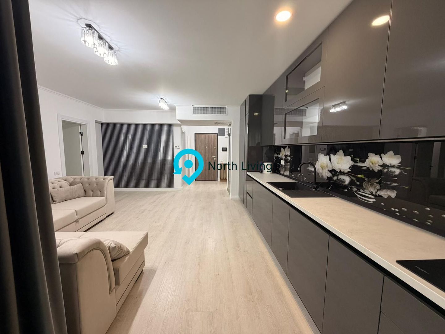 Apartament 2 Camere | Mobilat Utilat | Complex nou | Paza 24/7 - Poză 4