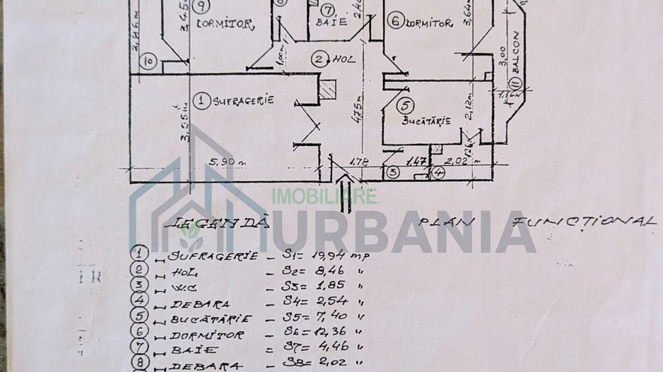 Apartament ultracentral, 3 camere, Pașcani – vânzare - Poză 6