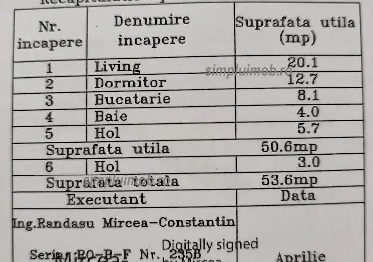 Metrou Dimitrie Leonida Bloc 2022 - Apartament 2 Camere Decomandat - Schiță 10