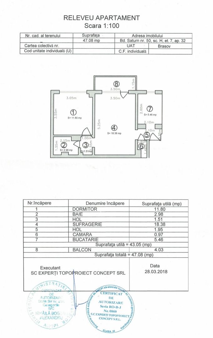Apartament 2 camere | Etaj intermediar | Mobilat și utilat - Poză 6