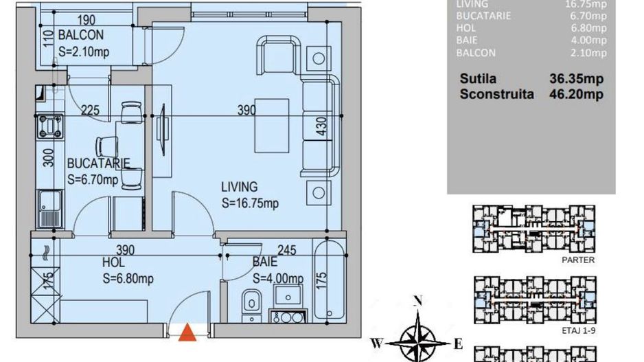 Garsoniera Zen Living Politehnica Bloc 2022 Metrou Grozavesti - Poză 5