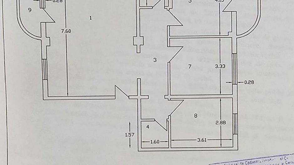 Apartament cu 4 camere, mobilat și utilat, zona TRAIAN; - Poză 11