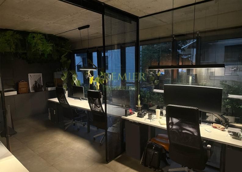 BIROU | SPATIU COMERCIAL 78 MPU | ACCES DUBLU | SUPR. VITRATA MARE | HERASTRAU | - Poză 1