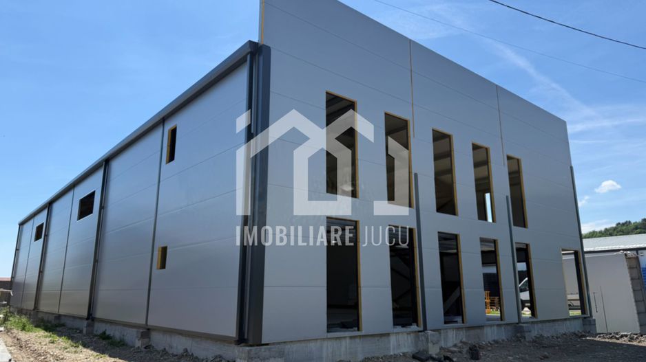Hala + Birouri 600 mp Echipată | Jucu Industrial | Acces TIR | 3.800€ - Poză 1