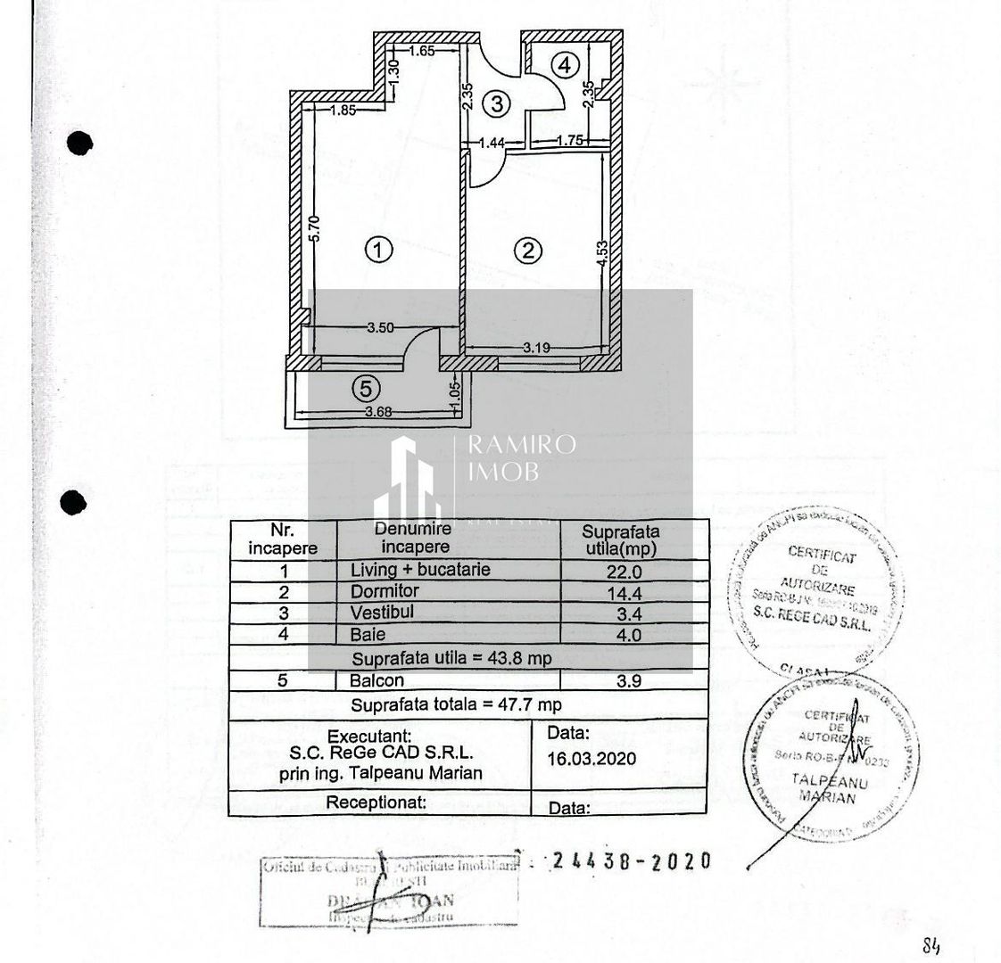 APARTAMENT 2 CAMERE decomandat / SECTOR 3 - Poză 9