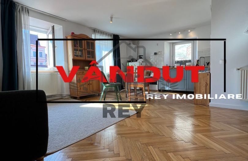 Apartament central – luminos și primitor | 2 dormitoare + living cu bucătărie - Poză 1