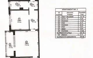 Apartament 3 camere semidecomandat, Girocului, aproape de Padurice - Poză 17