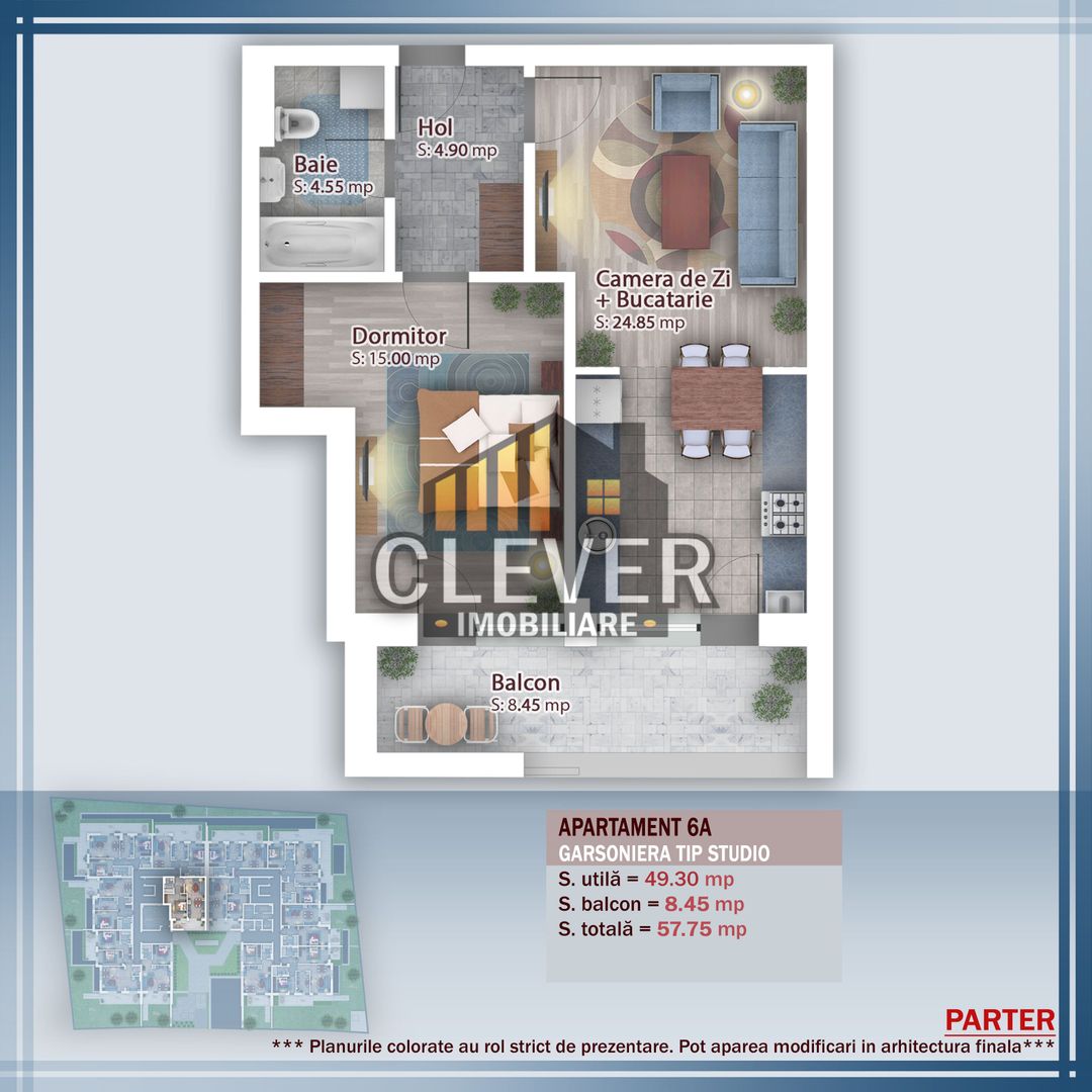 Theodor Pallady Metrou Nicolae Teclu-Apartament 2 camere - Poză 2