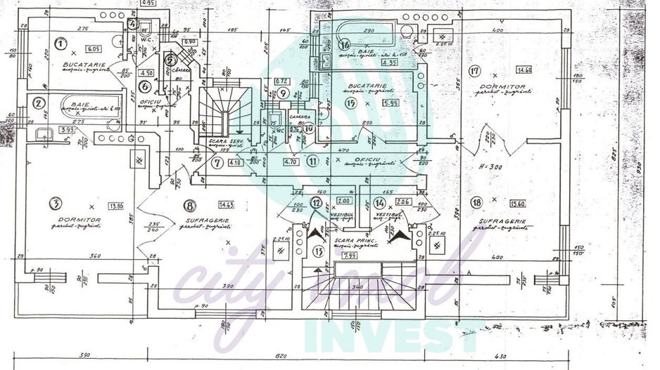 Teren 374 mp si 2 corpuri cu 7 apartamente - Poză 6