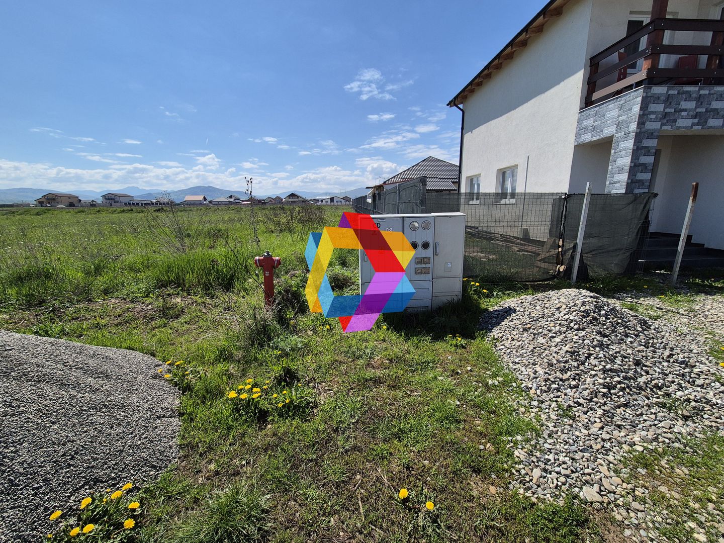 Teren Izvor - 1000 mp  intre case - Poză 2