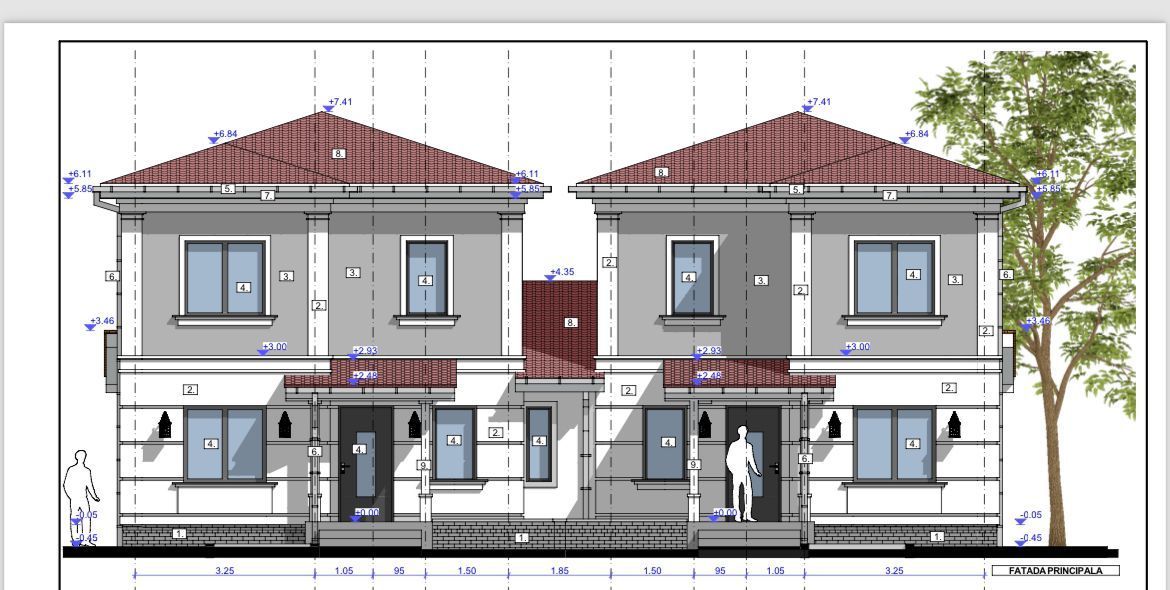 Duplex despartit prin camera tehnica, 3 dormitoare, Mosnita Noua - Poză 11