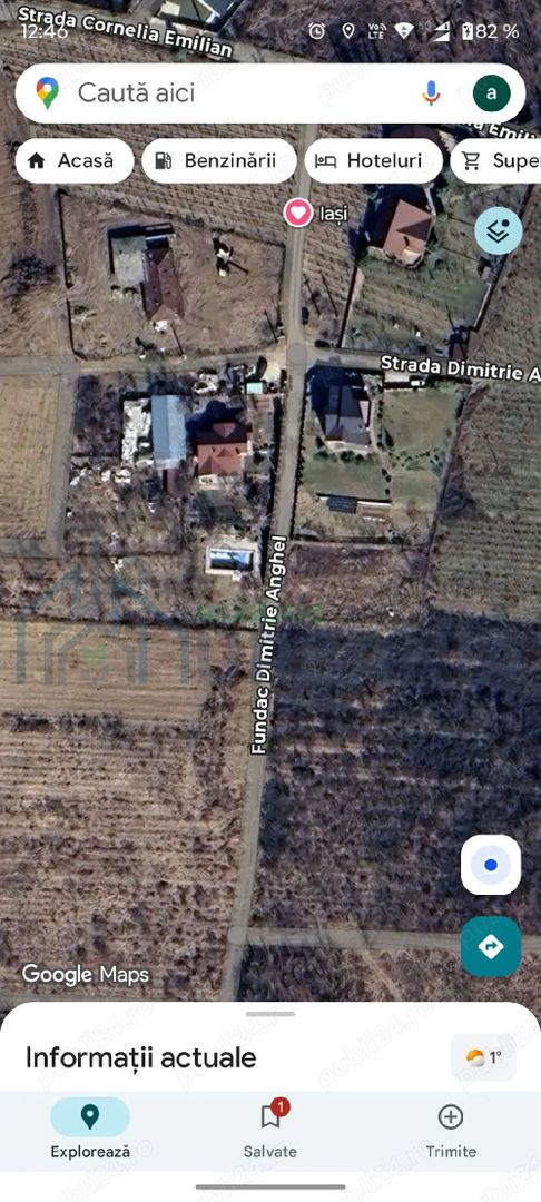 Teren intravilan 1000mp Bucium Iași - Poză 5