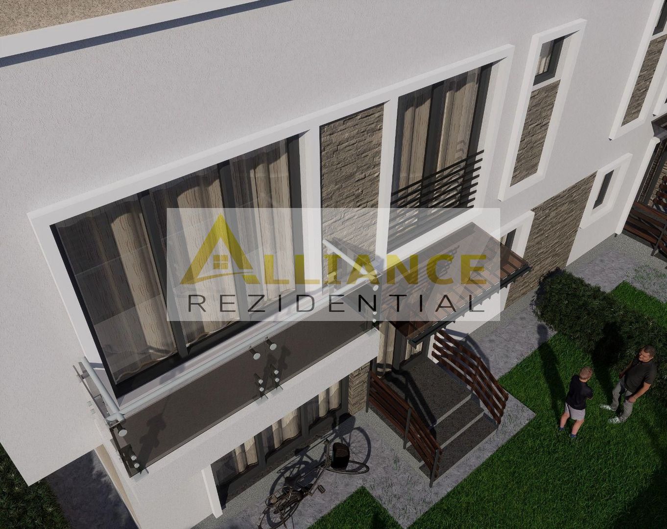 Popesti Leordeni-Duplex 5 camere - 4 bai-Terasa + Curte-250 MP - Poză 8