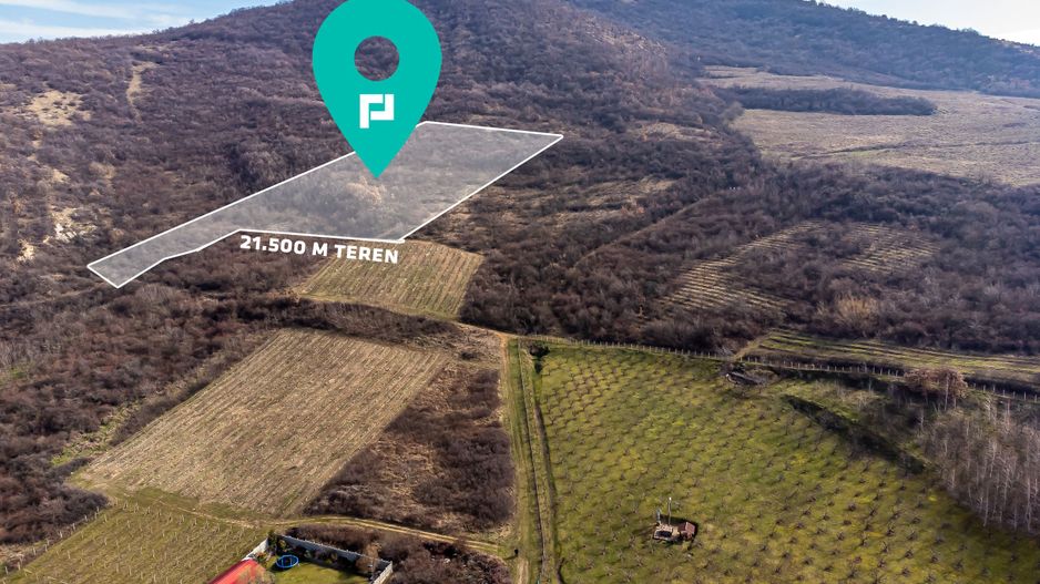 Teren pe deal la Șiria - Poză 1